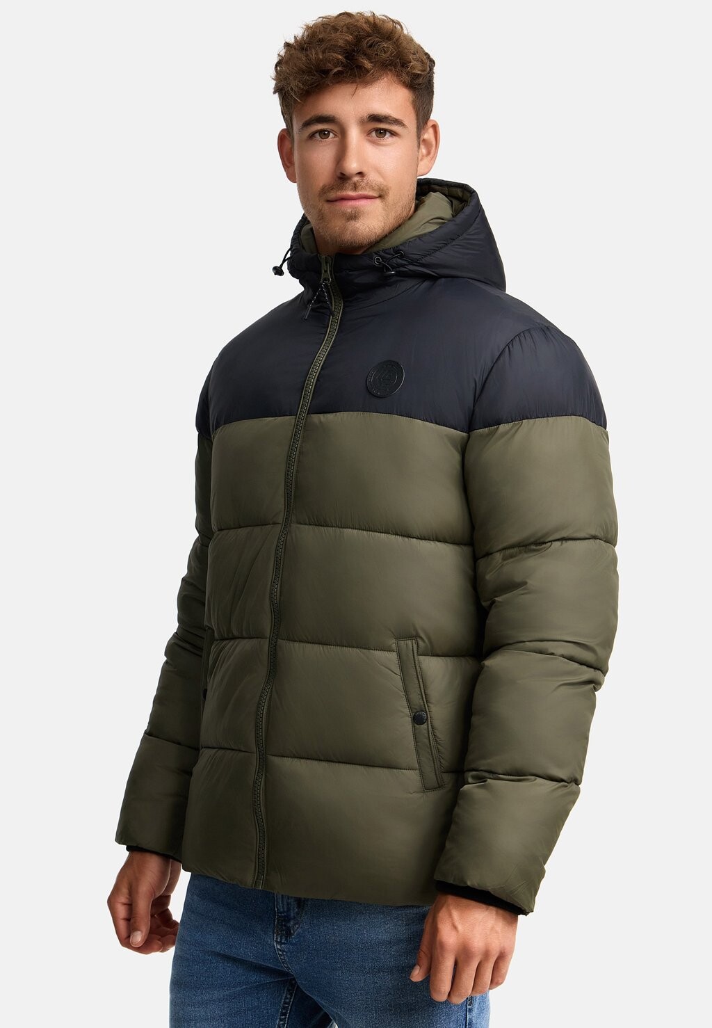 

Зимняя куртка INBIVIANO INDICODE JEANS, темно-зеленый