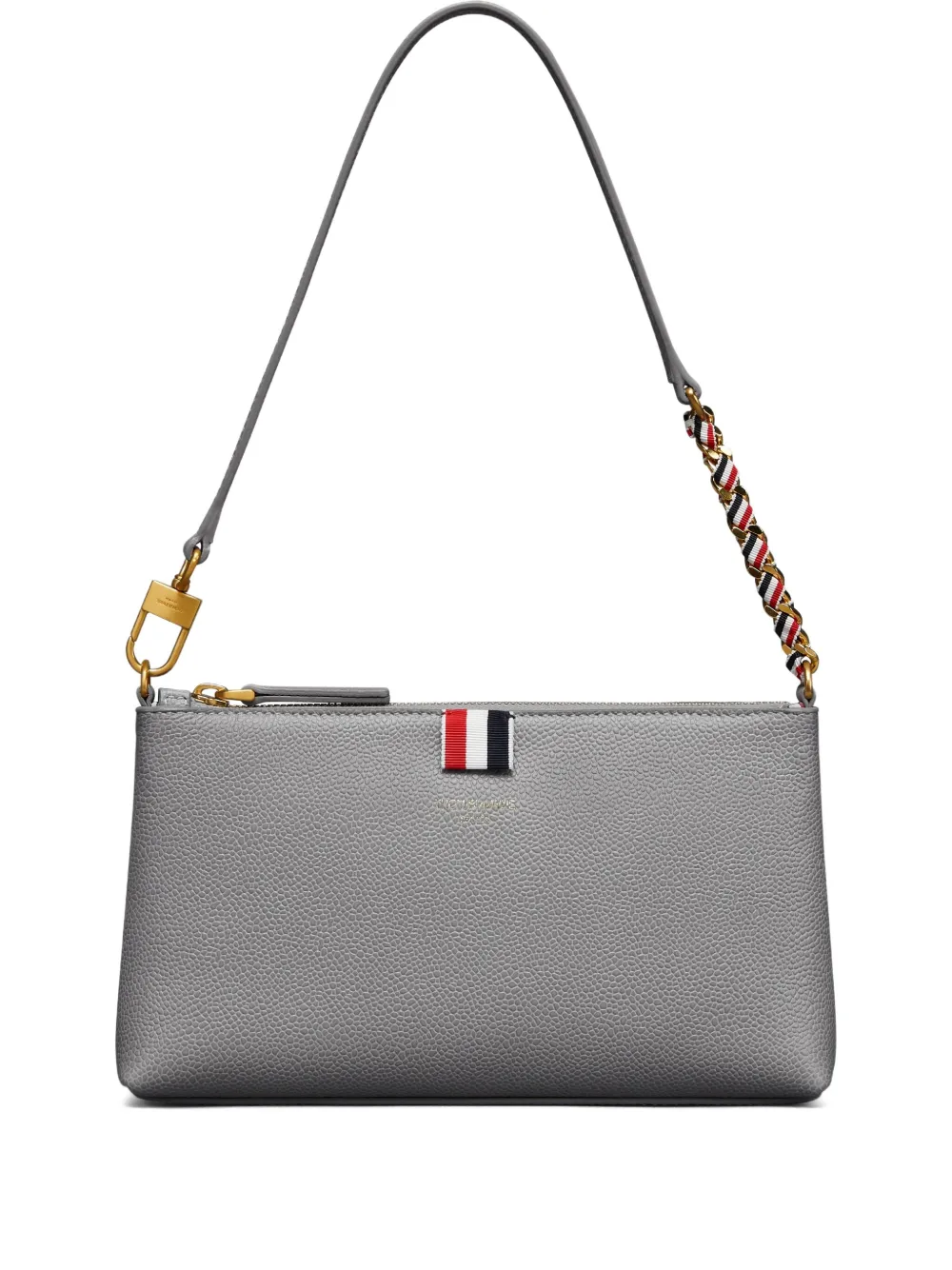 

Сумка на плечо с полосками RWB THOM BROWNE, серый