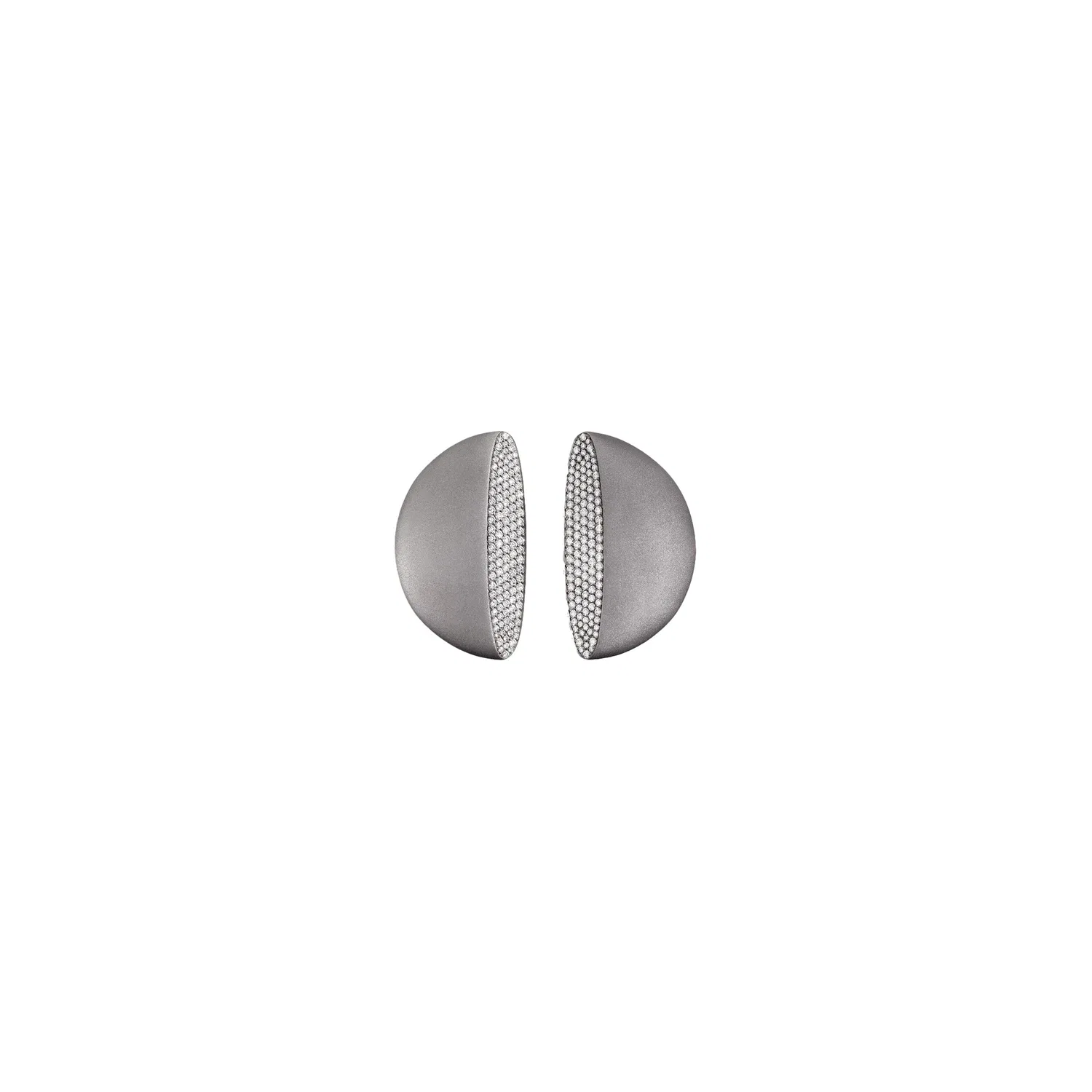 Серьги Eclisse из титана и бриллиантов - TG0902B301 VHERNIER, синий
