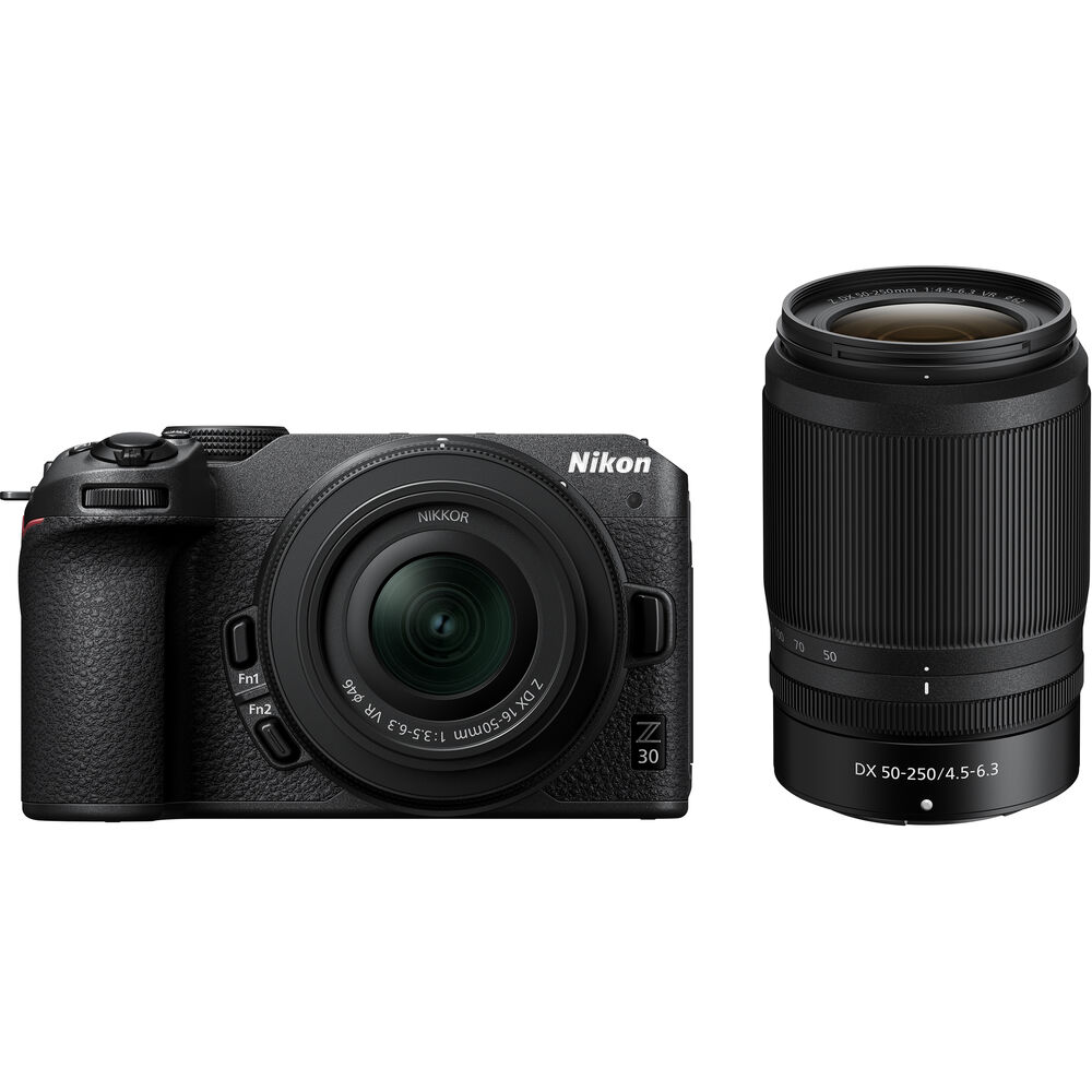 

Беззеркальная камера Nikon Z30 Mirrorless Camera with 16-50mm and 50-250mm Lenses