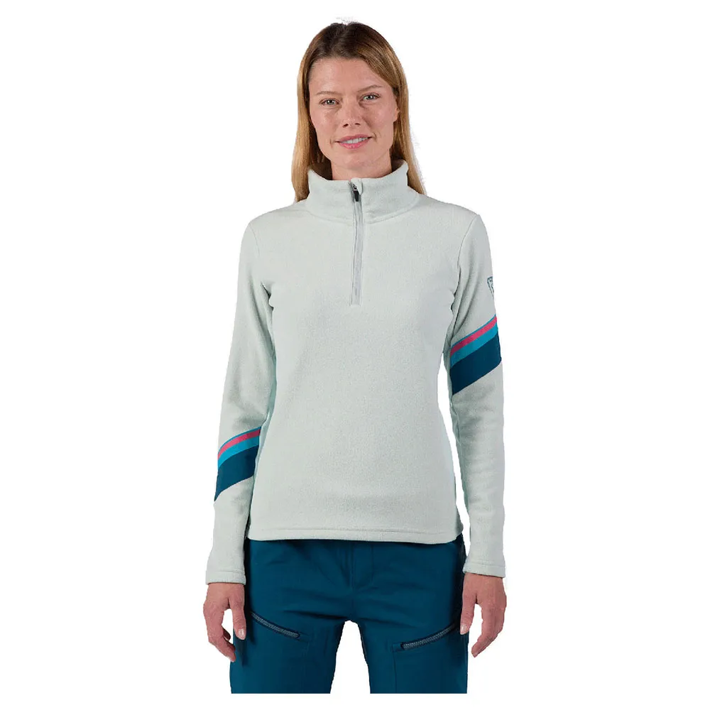 

Флис Rossignol Strawpile half zip, серый