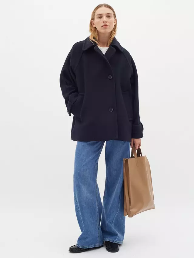 

Пальто InWear Thora Minona Wool Blend, цвет marine blue