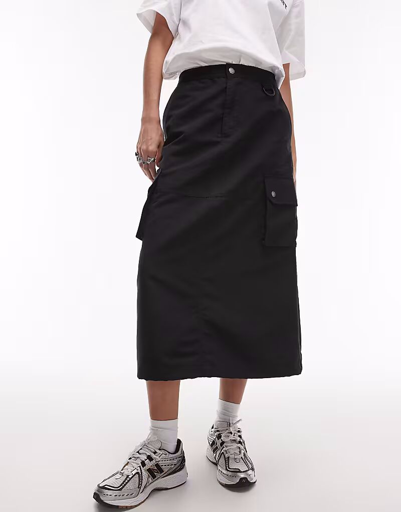 

Юбка Carhartt WIP Irwin черного цвета
