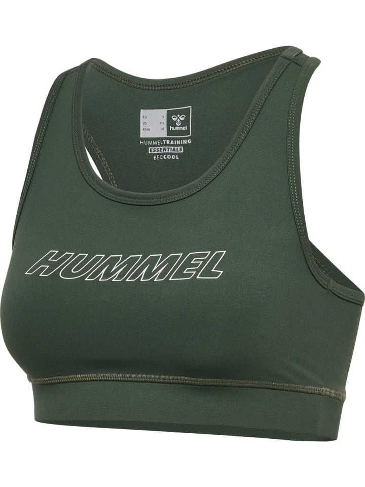 

Футболка "Hmlte Fundamental Sports Bra" зеленого цвета Hummel, Зеленый, Футболка "Hmlte Fundamental Sports Bra" зеленого цвета Hummel
