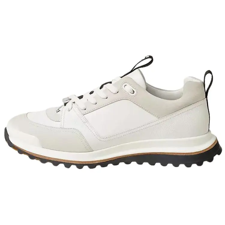 

HERMES Кроссовки Leader Low Top мужские белые