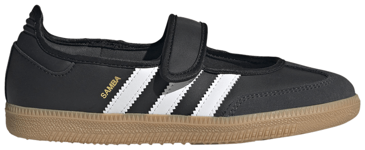 

Кроссовки adidas Samba Jane J 'Black White Gum', черный