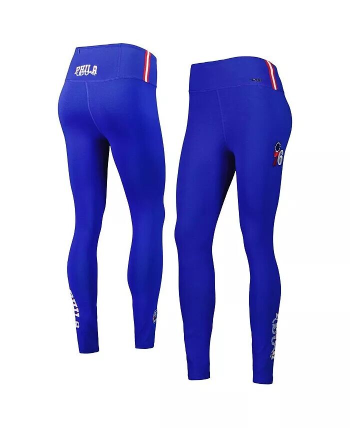 

Женские классические трикотажные леггинсы Royal Philadelphia 76ers Pro Standard, синий