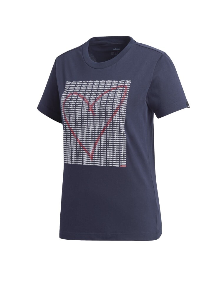

Функциональная рубашка adidas T Shirt Rundhals, синий