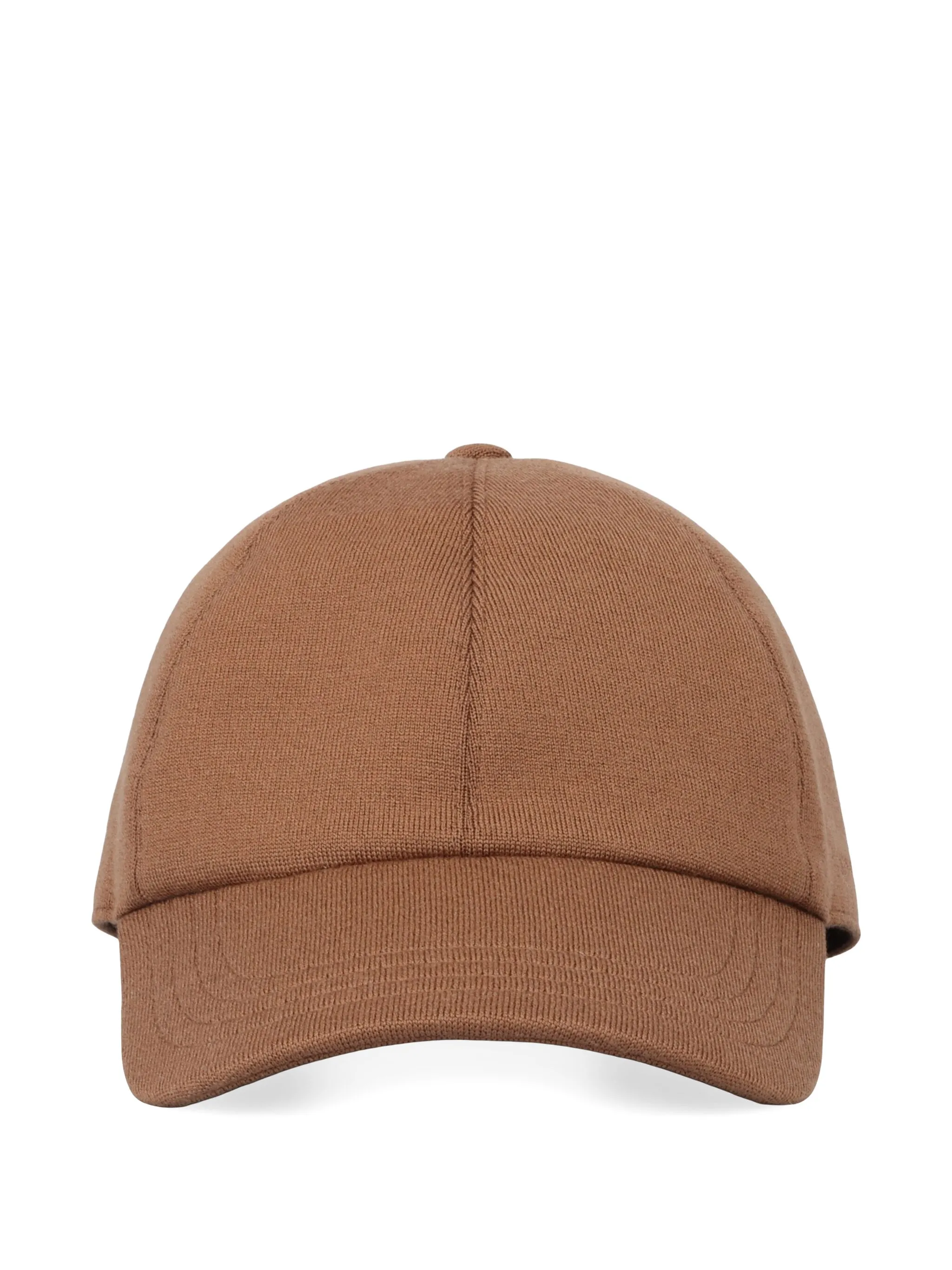 

Шерстяная бейсболка Slowear, коричневый