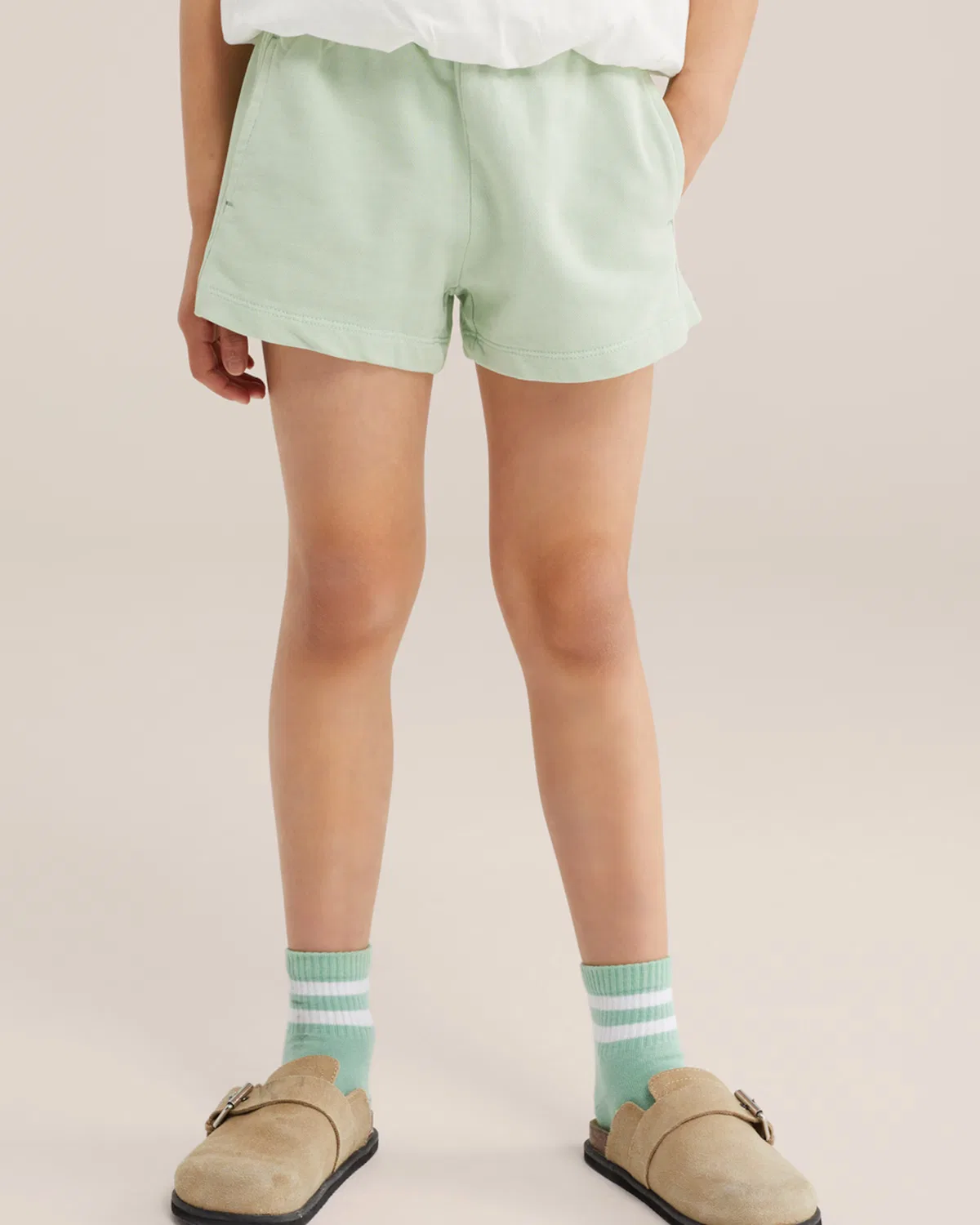 Брюки свободного кроя We Fashion, Mint — фото 3