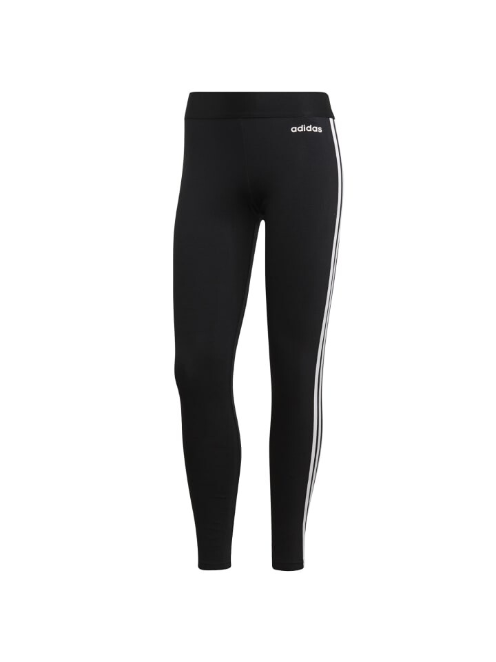 Спортивные и уличные брюки adidas Leggings 3 Streifen, серый — фото 4
