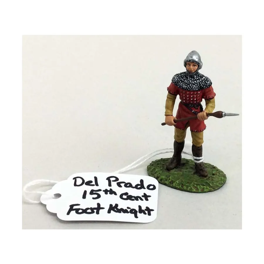 

Пеший рыцарь 15 века №1, Historical Miniatures - Loose Miniatures (Del Prado)