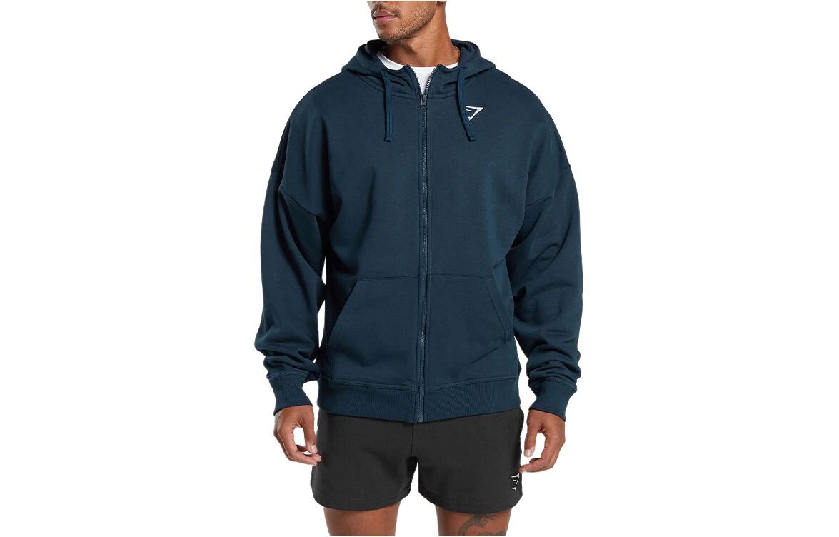

Куртка мужская синий Gymshark