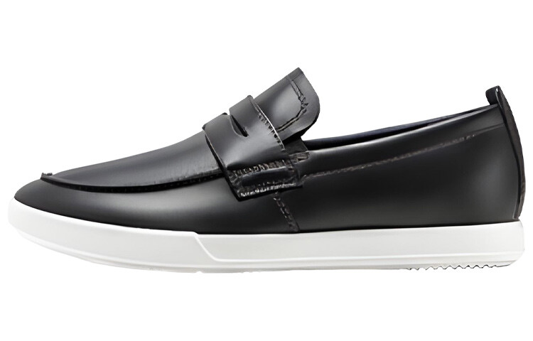 Мужские туфли Ecco Men's Casual Shoes Men Low-Top Black