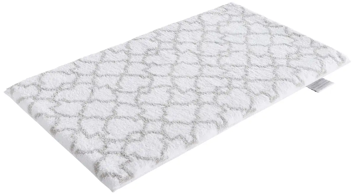 

Гвидо Мария Кречмер Коврик для ванной Home&Living "Birdal", высота 15 мм, с противоскользящим покрытием Guido Maria Kretschmer Home&Living прямоугольный (55х50 см), цвет creme