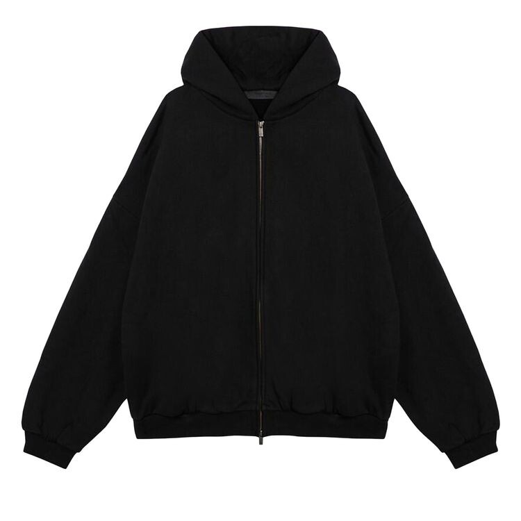 

Худи Fear of God Essentials Heavy Fleece Full Zip Hoodie Black, черный
