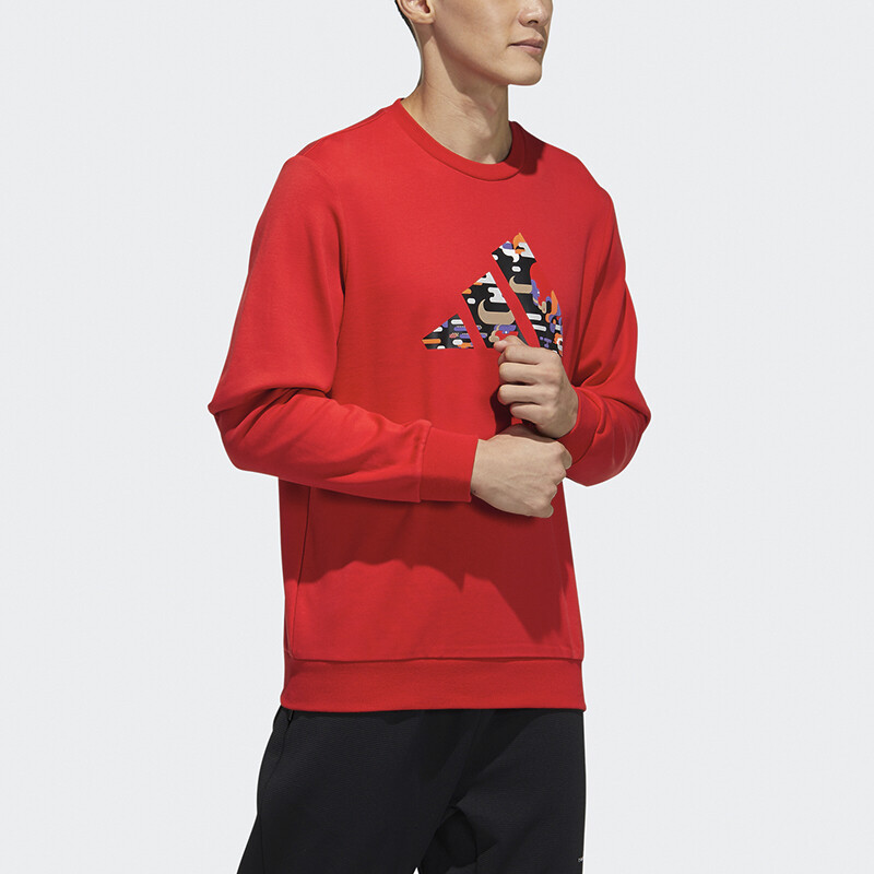 Мужская толстовка Adidas CNY Collection Scarlet — фото 4