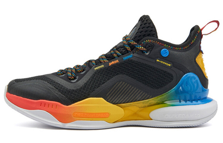 

Баскетбольные кроссовки AG 2 Basketball Shoes Men Mid-Top Black/Orange 361°