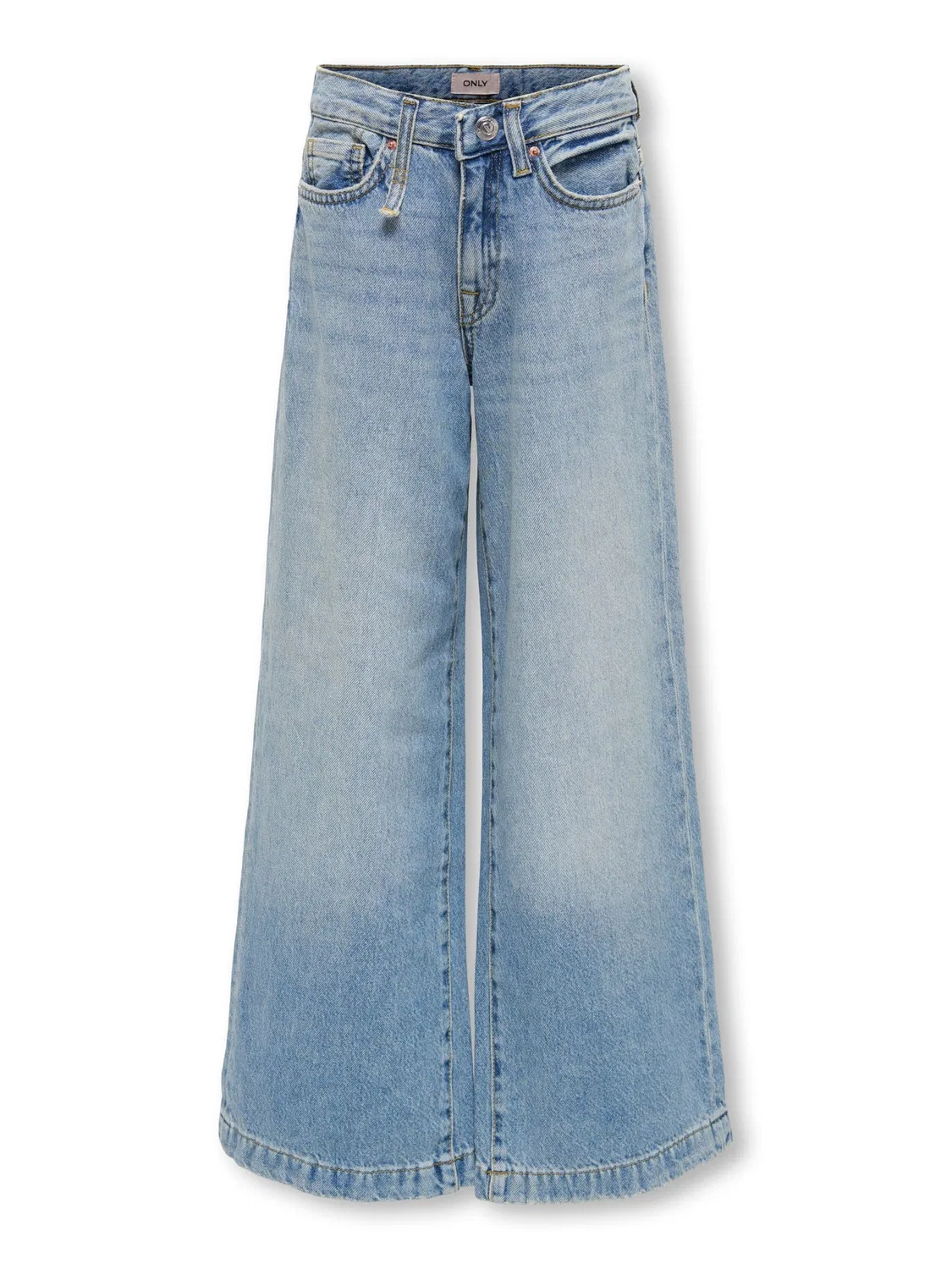 Джинсы с широкими штанинами KIDS ONLY, medium blue denim