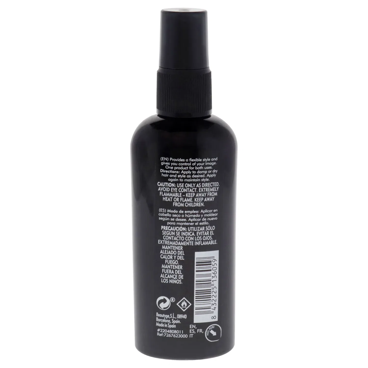 Спрей для укладки и фиксации волос Alternator Flexible Styling and Finishing Spray от American Crew для мужчин - 3,3 унции (95 мл), Clear — фото 2