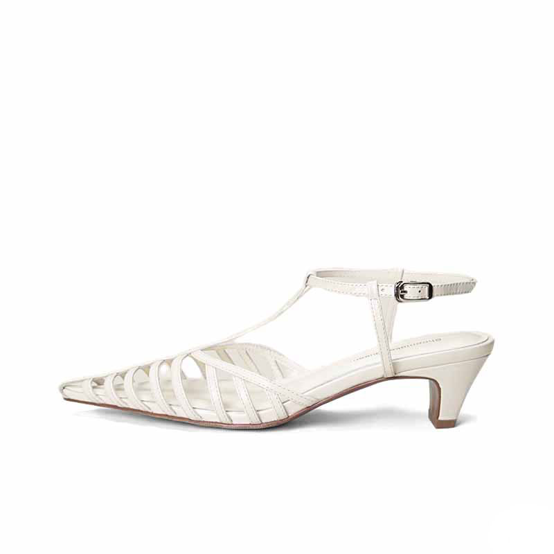 SHOEMAKER QUEEN Женские туфли на высоком каблуке - телесный серый, цвет Nude Gray