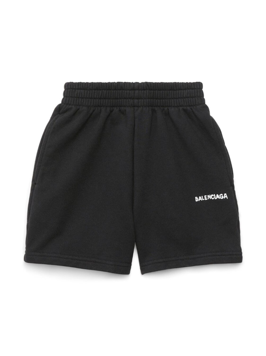 

Balenciaga Kids шорты Hand Drawn, черный