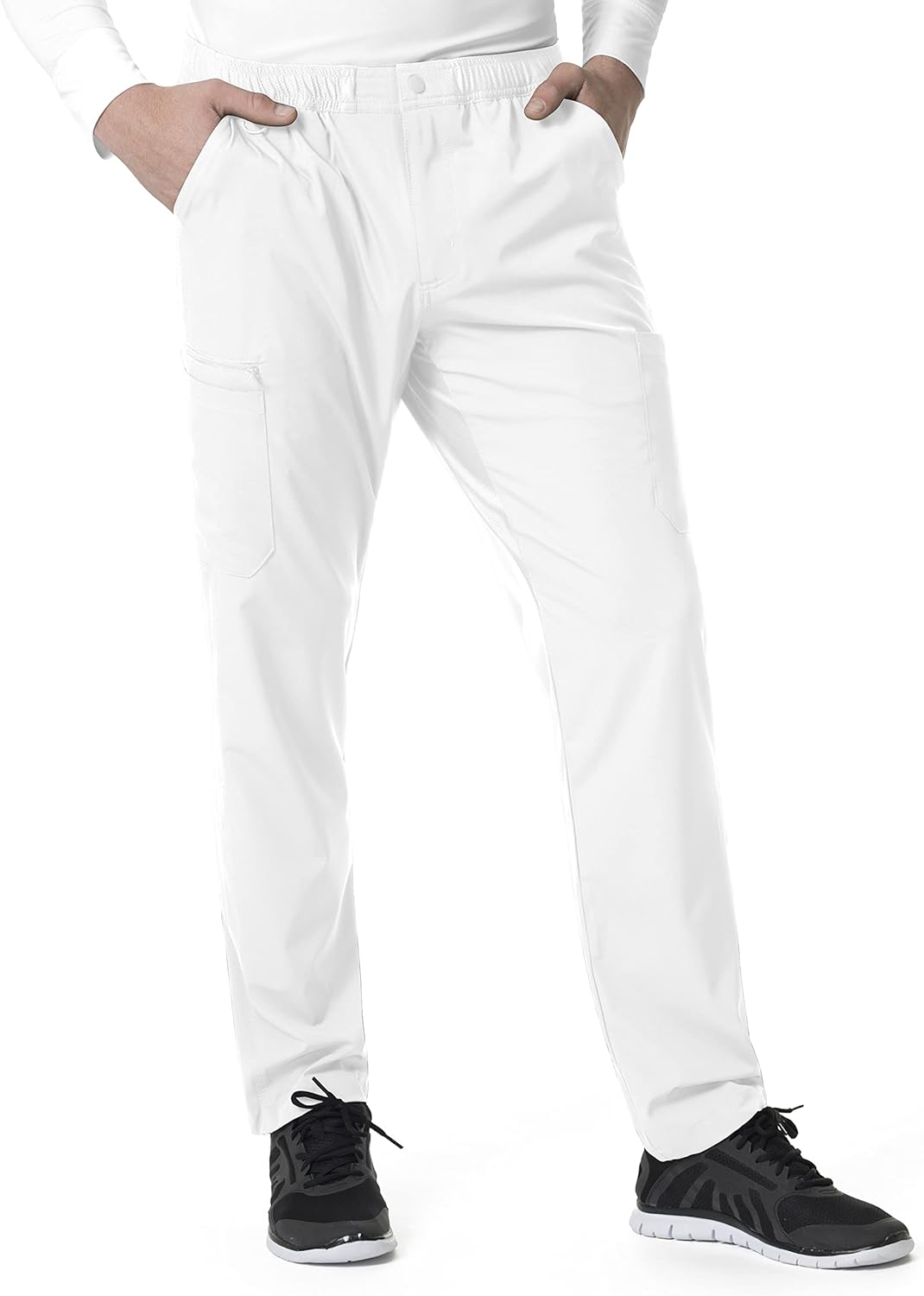 

Штаны Carhartt Scrubs C55106 мужские Force Modern Fit Twill Straight Leg, White