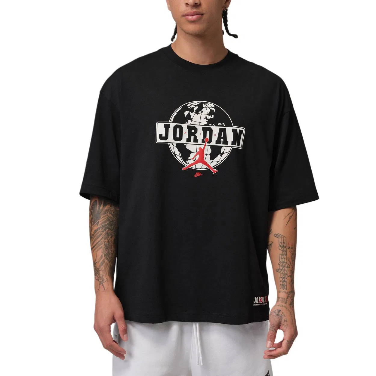 Футболка мужская с круглым вырезом Jordan Black