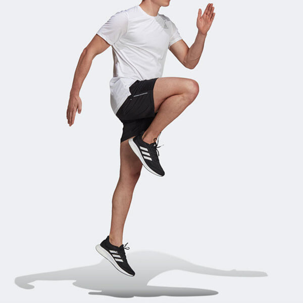 Футболка adidas Solid Color Logo Micro Mark Sports Training Breathable Round Neck Short Sleeve White, мультиколор — фото 2