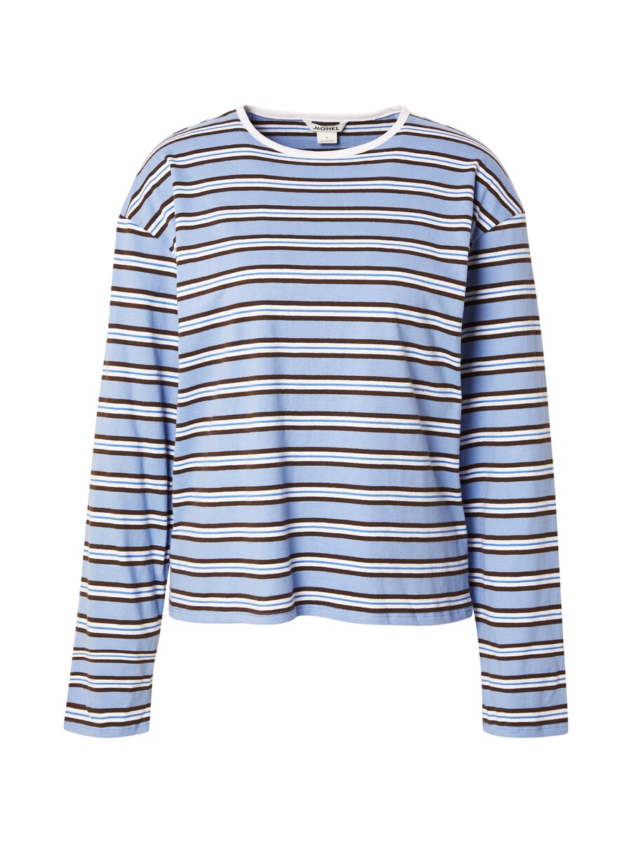 

Рубашка Monki, цвет Blue/Blue denim