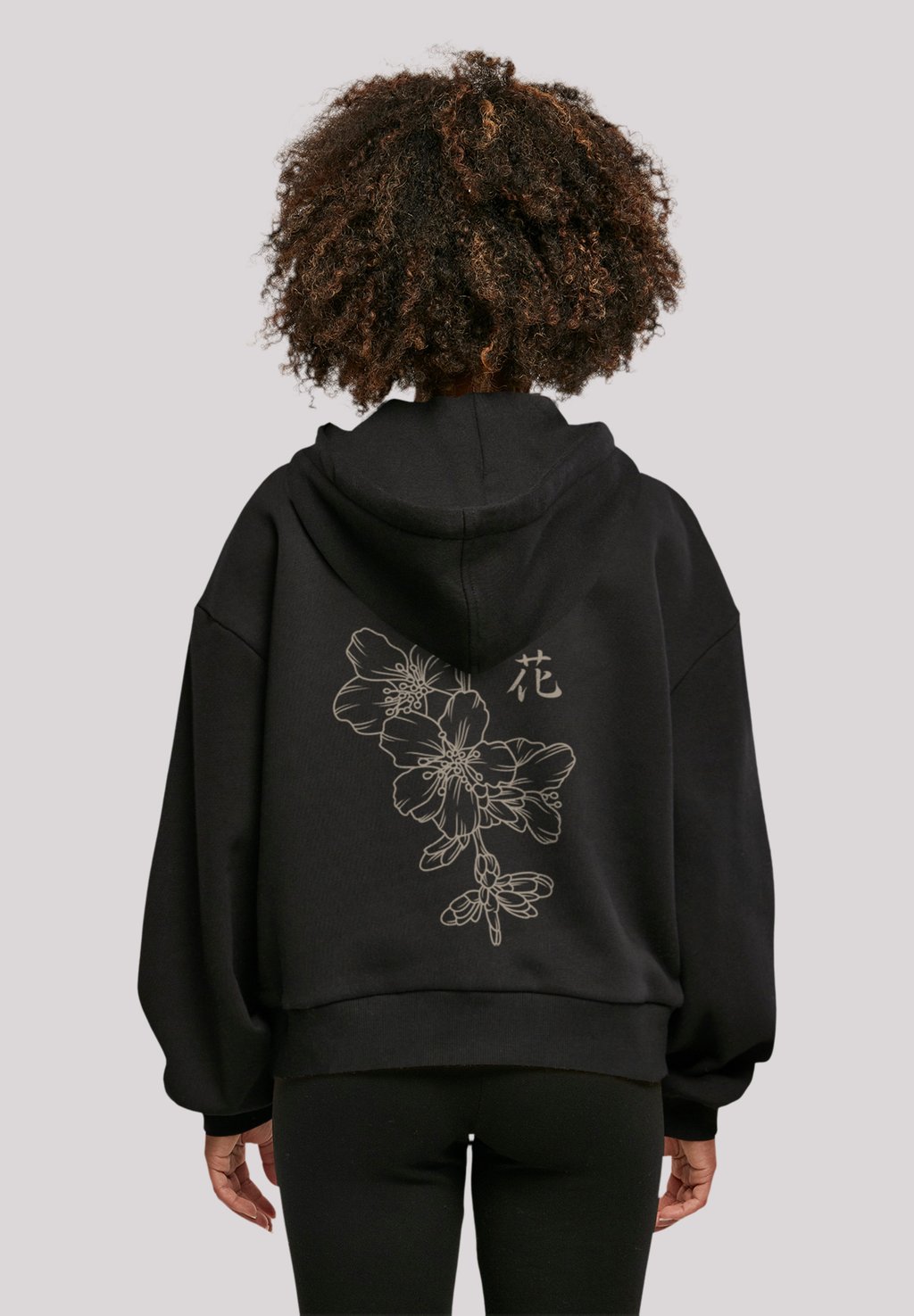 

Толстовка JAPAN FLOWER - Hoodie F4NT4STIC, черный