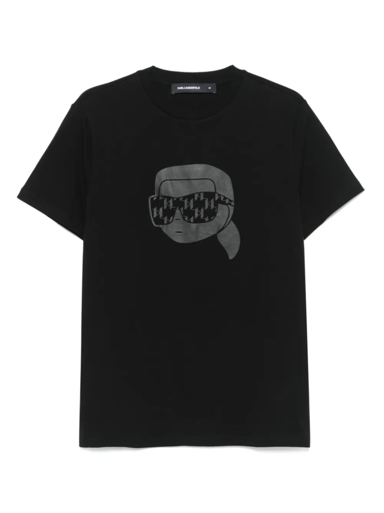 

Футболка с принтом Ikonik Karl Karl Lagerfeld, черный