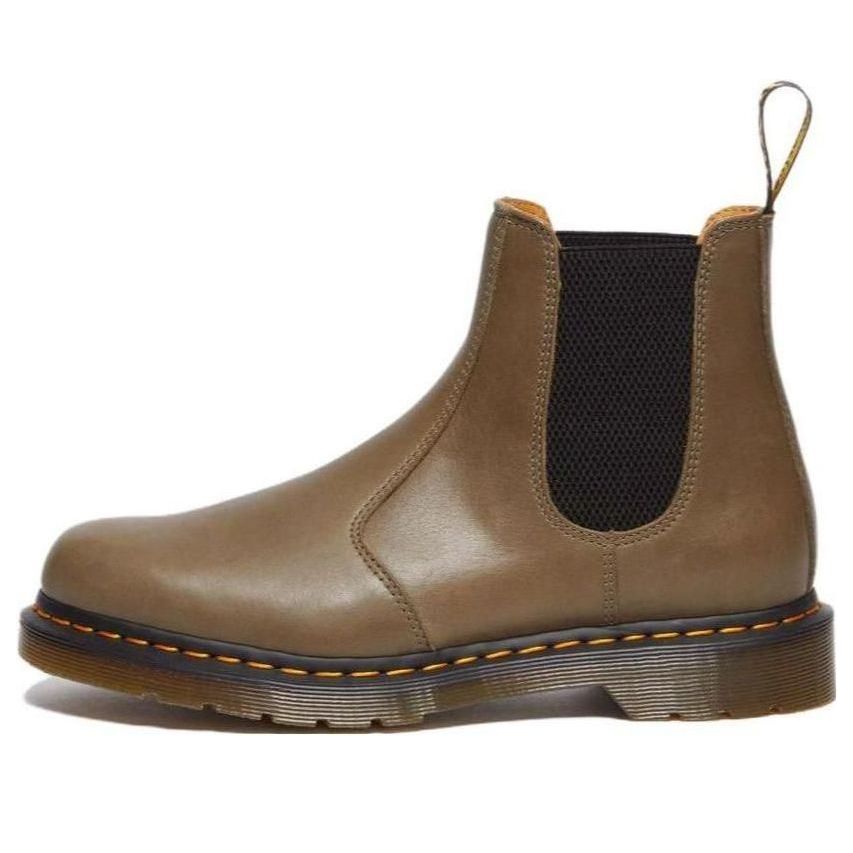 

Ботинки Dr.Martens 2976 Carrara Leather Chelsea Boots 'Olive' 31002352, оливково-зеленый