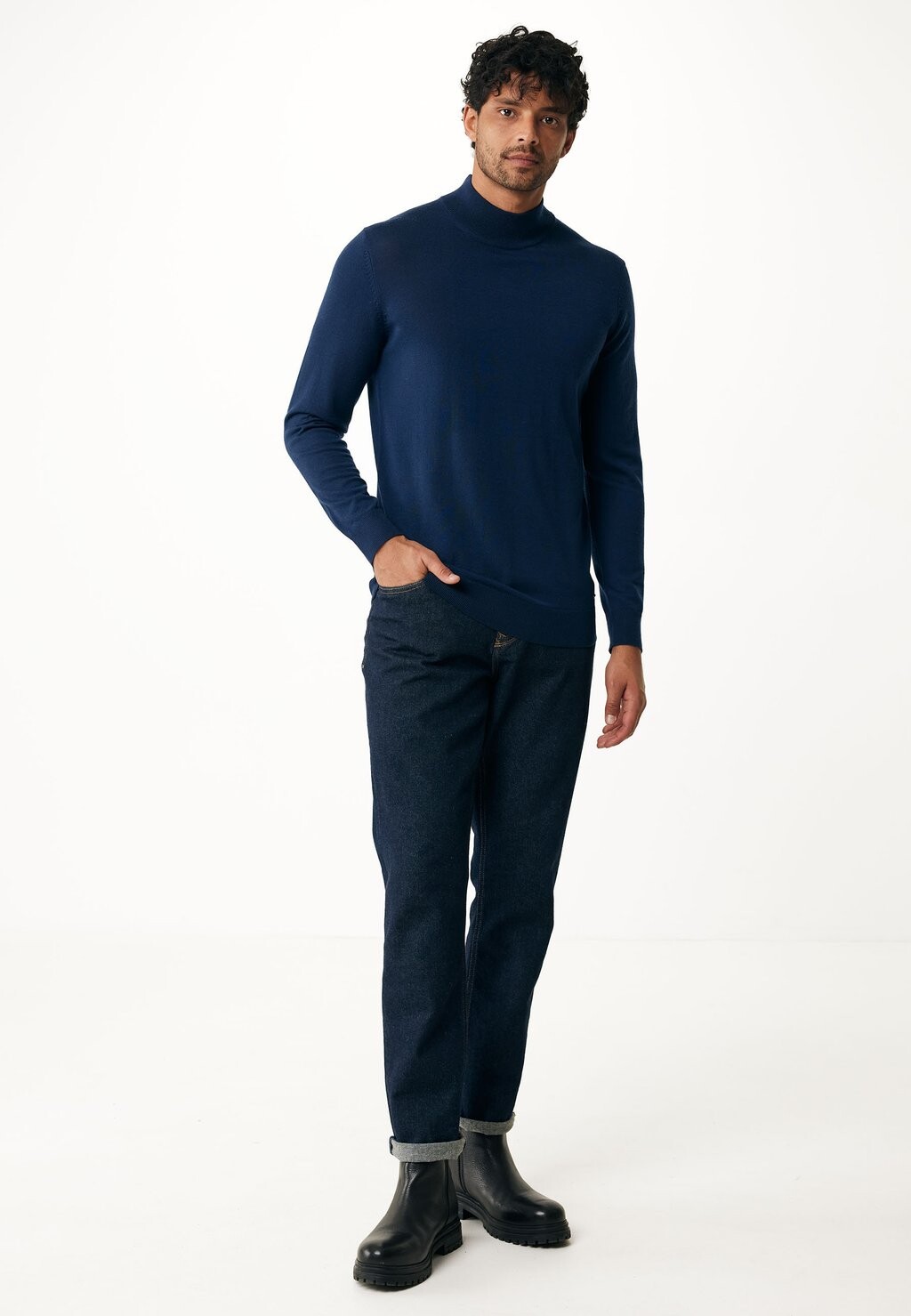 

Джемпер FREDDIE BASIC Mexx, синий