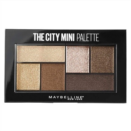

Мини-палитра Maybelline The City, 400 бронзовых оттенков Rooftop, 1 шт., Maybelline New York