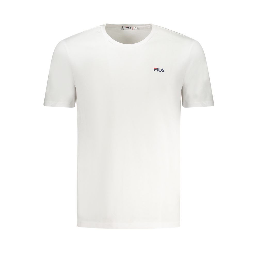 

Синяя хлопковая футболка Fila