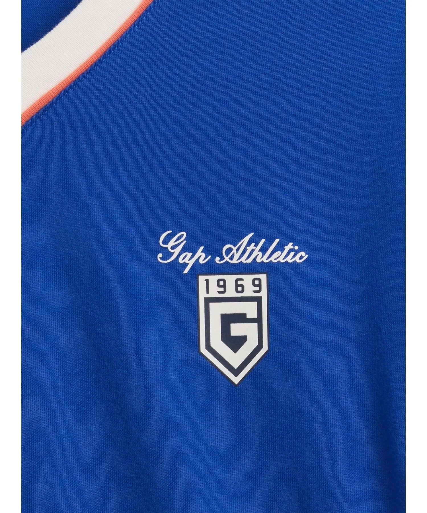 (K) Футболка свободного кроя из джерси (детская) GAP, ACTIVE_BLUE — фото 3