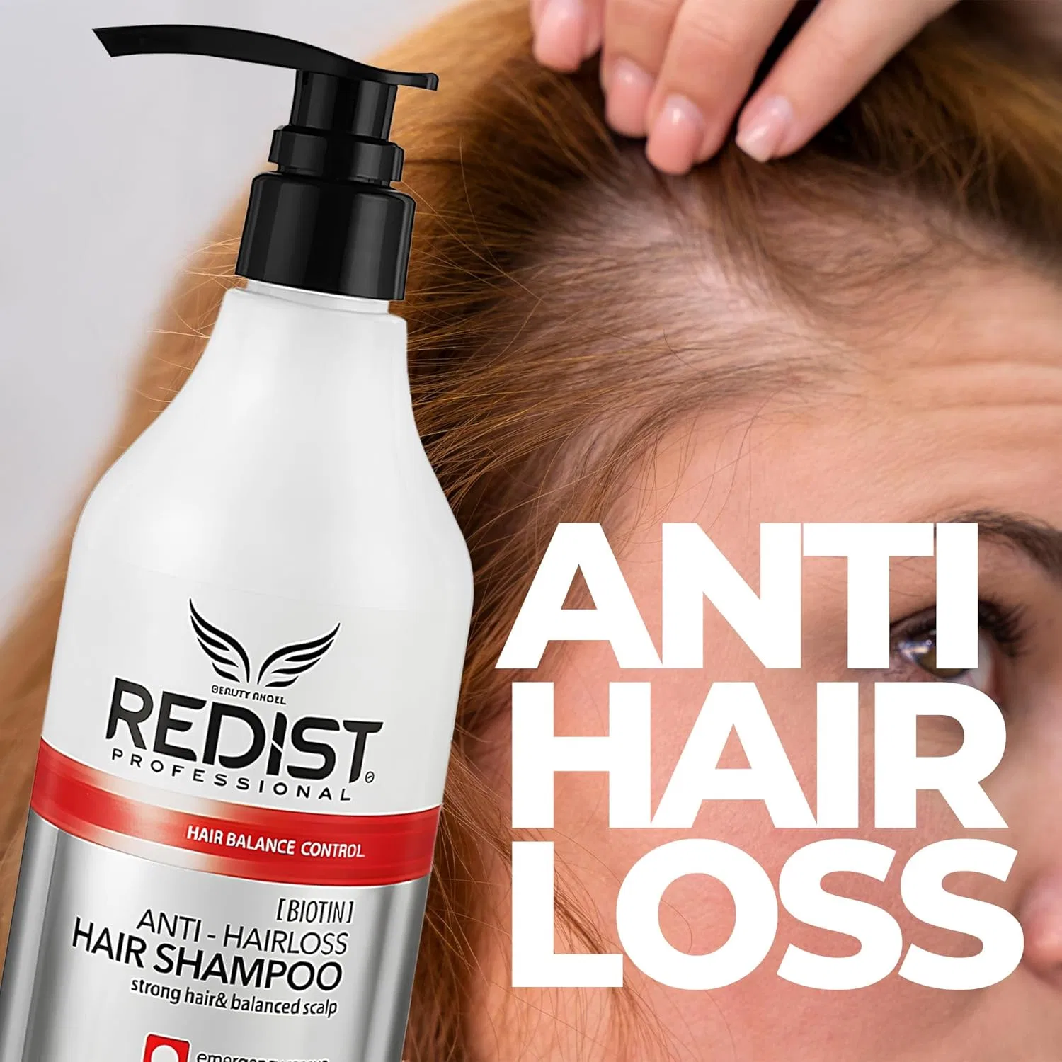Шампунь Redist Anti Hair Loss 500 мл и маска для волос с чесноком 475 мл Redist — фото 2