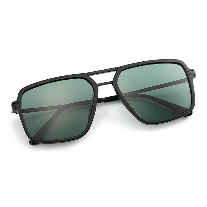 

FILA Солнцезащитные очки нестандартной формы Unisex, 568Z Pine Green