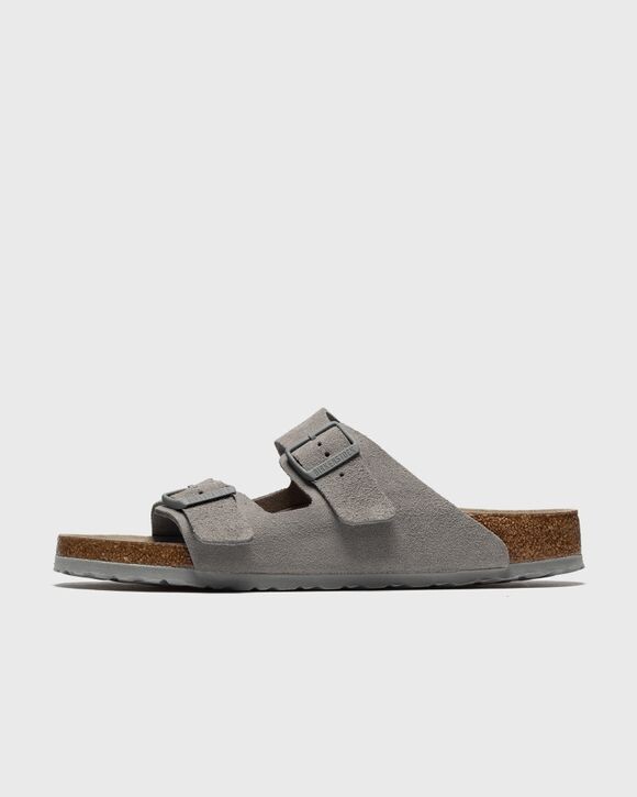 

Сандалии Birkenstock Arizona Sfb Suede, цвет stone coin