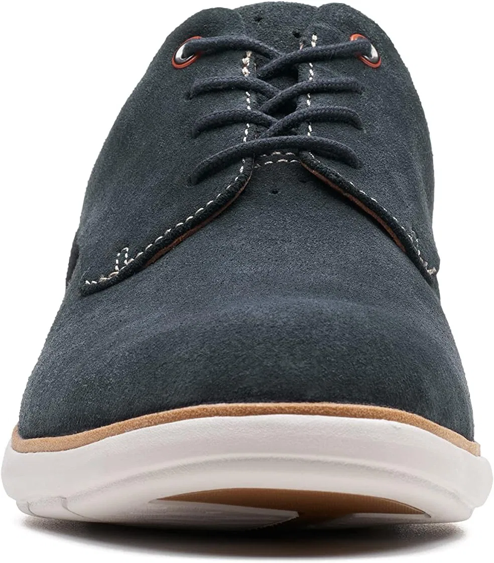 Мужские дерби Clarks Un Voyage Plain, Blue — фото 4