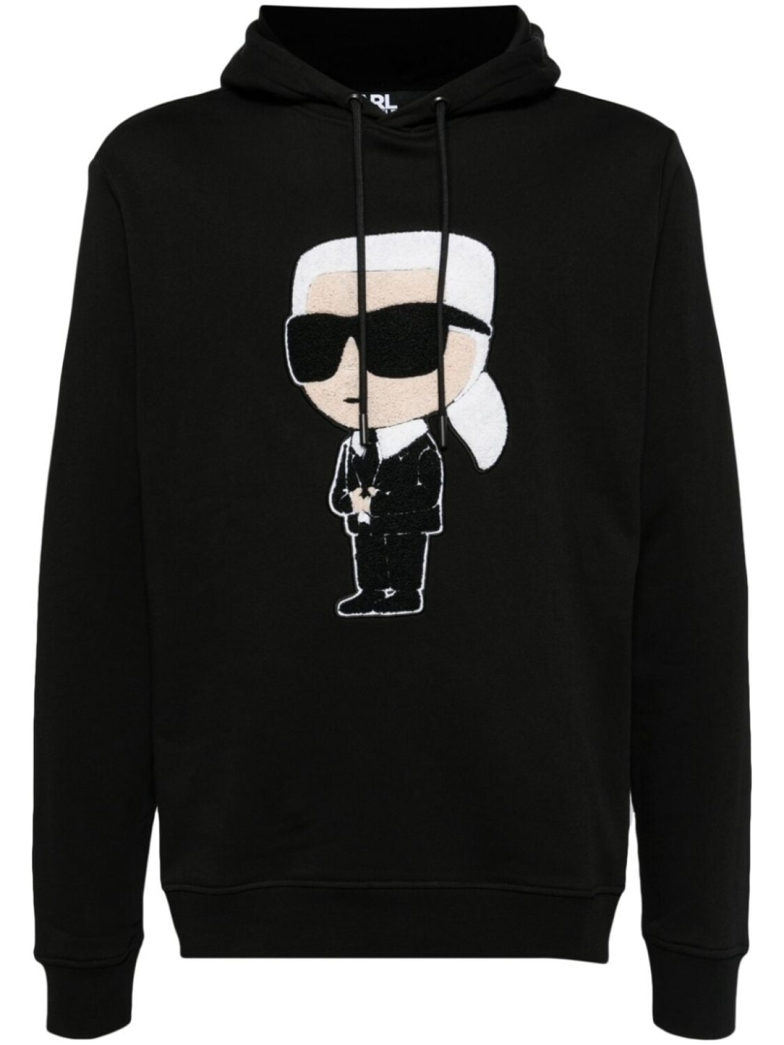 

Karl Lagerfeld толстовка с капюшоном, черный