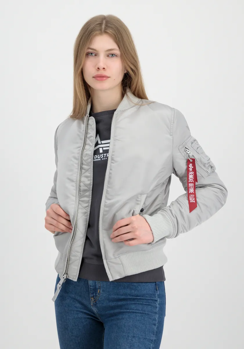 

Куртка-бомбер Alpha Industries " Alpha Industries Women - Куртки-бомберы MA-1 VF 59 Wmn", серый