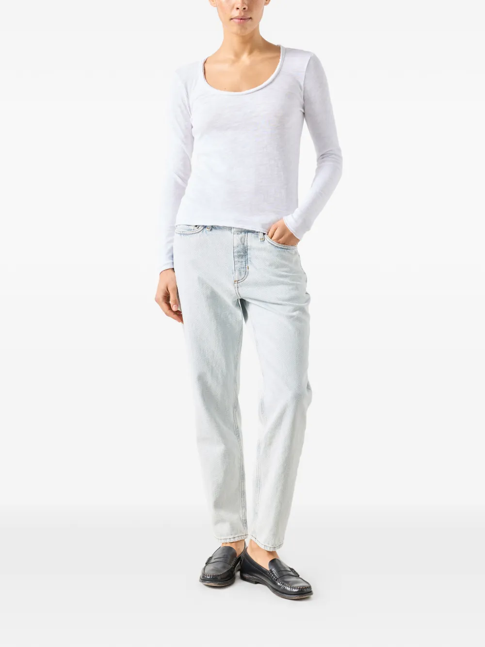 

Футболка Sonoma с длинными рукавами American Vintage, белый