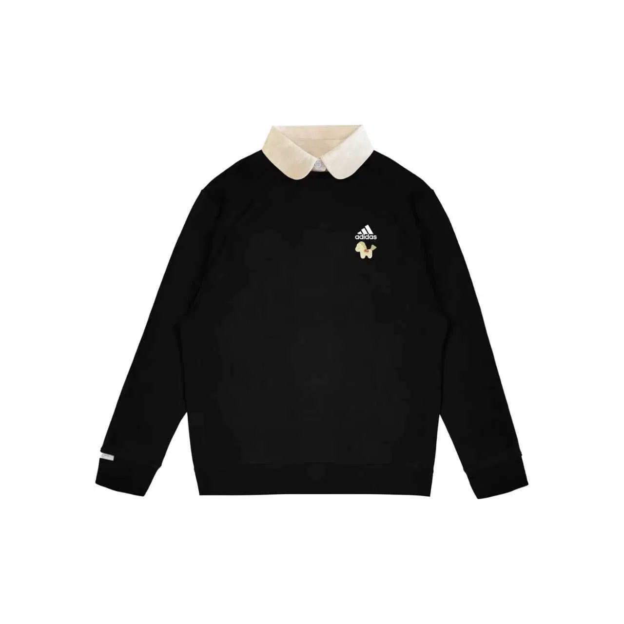 Свитшот LABEL Unisex Pony New Year's Greetings Lapel Moderate Regular Adidas
