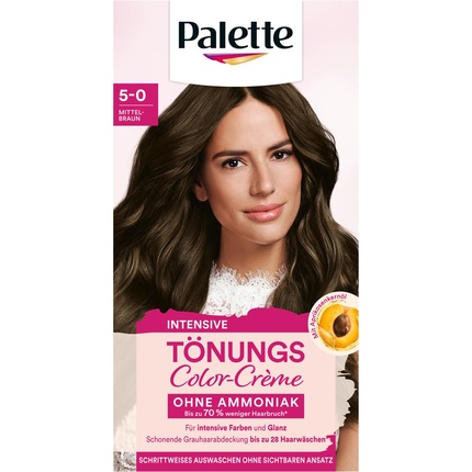 

Палитра Color Creme 5-0 Средне-коричневый Henkel