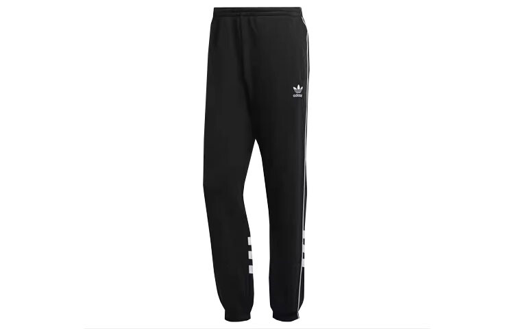 

Трикотажные спортивные штаны мужские черные Adidas Originals, черный