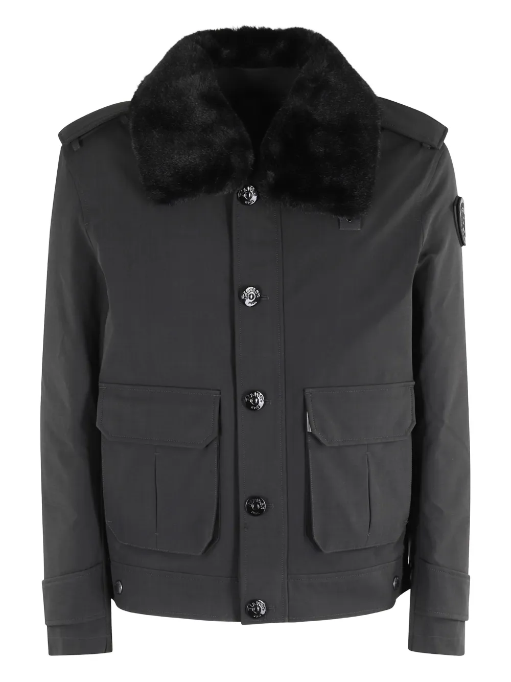 

Куртка с меховым воротником Blauer, черный