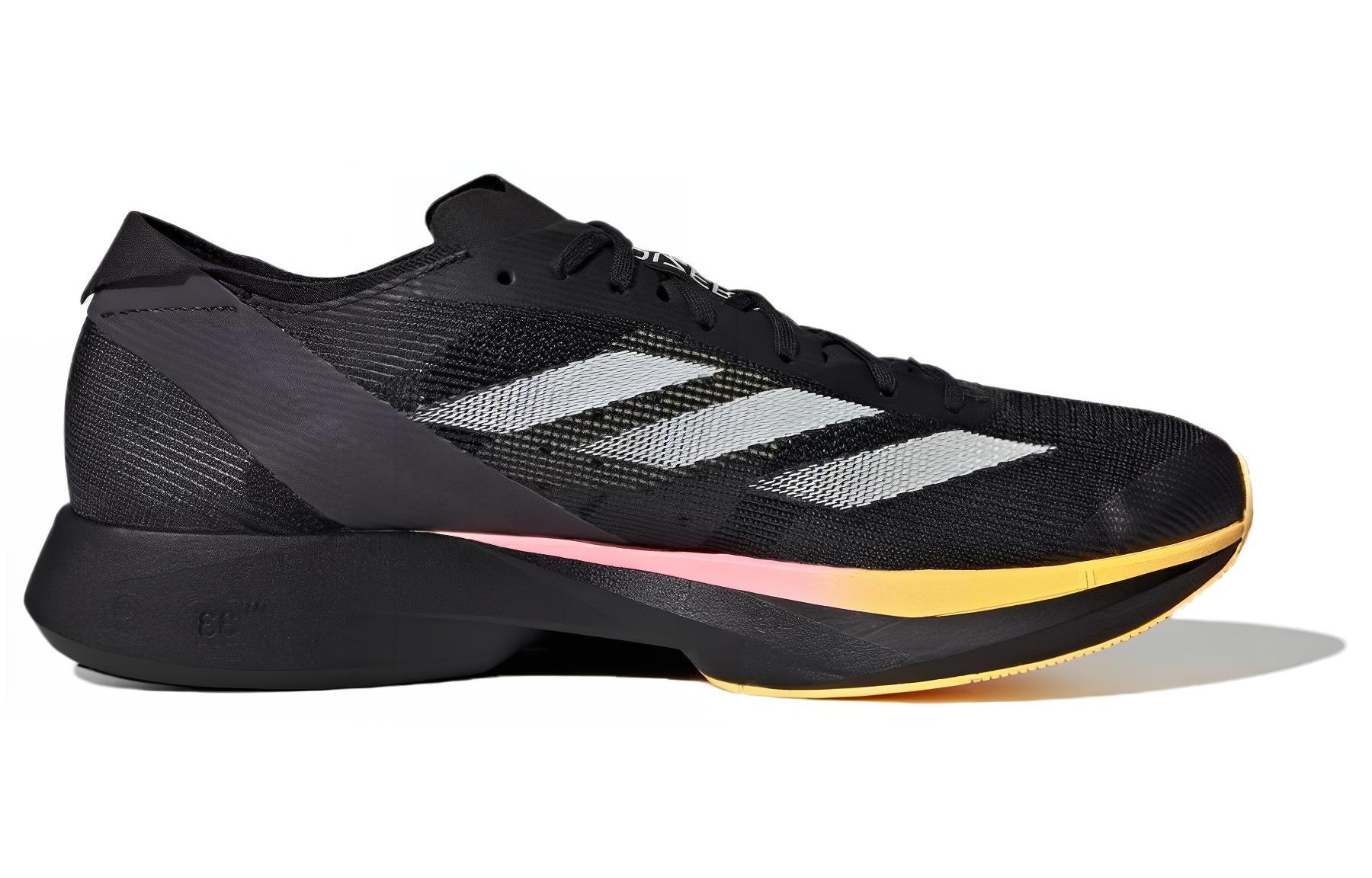 Adidas Adizero Takumi Sen 10 Black Spark — черно-белые, цвет Black White — фото 3