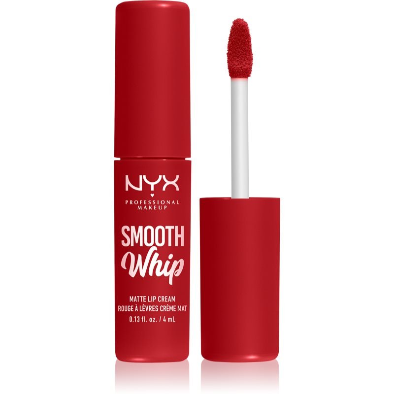 

NYX Professional Makeup Smooth Whip Matte Lip Cream бархатная помада с разглаживающим эффектом оттенок 14 Velvet Robe 4 мл Inna Marka